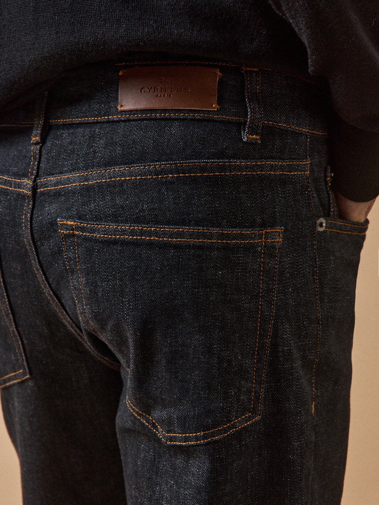 Regular Herren-Jeans - Bio-Baumwolle, nachhaltig gewaschen