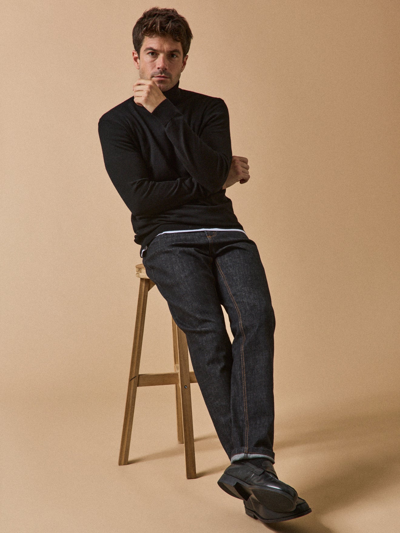 Regular Herren-Jeans - Bio-Baumwolle, nachhaltig gewaschen