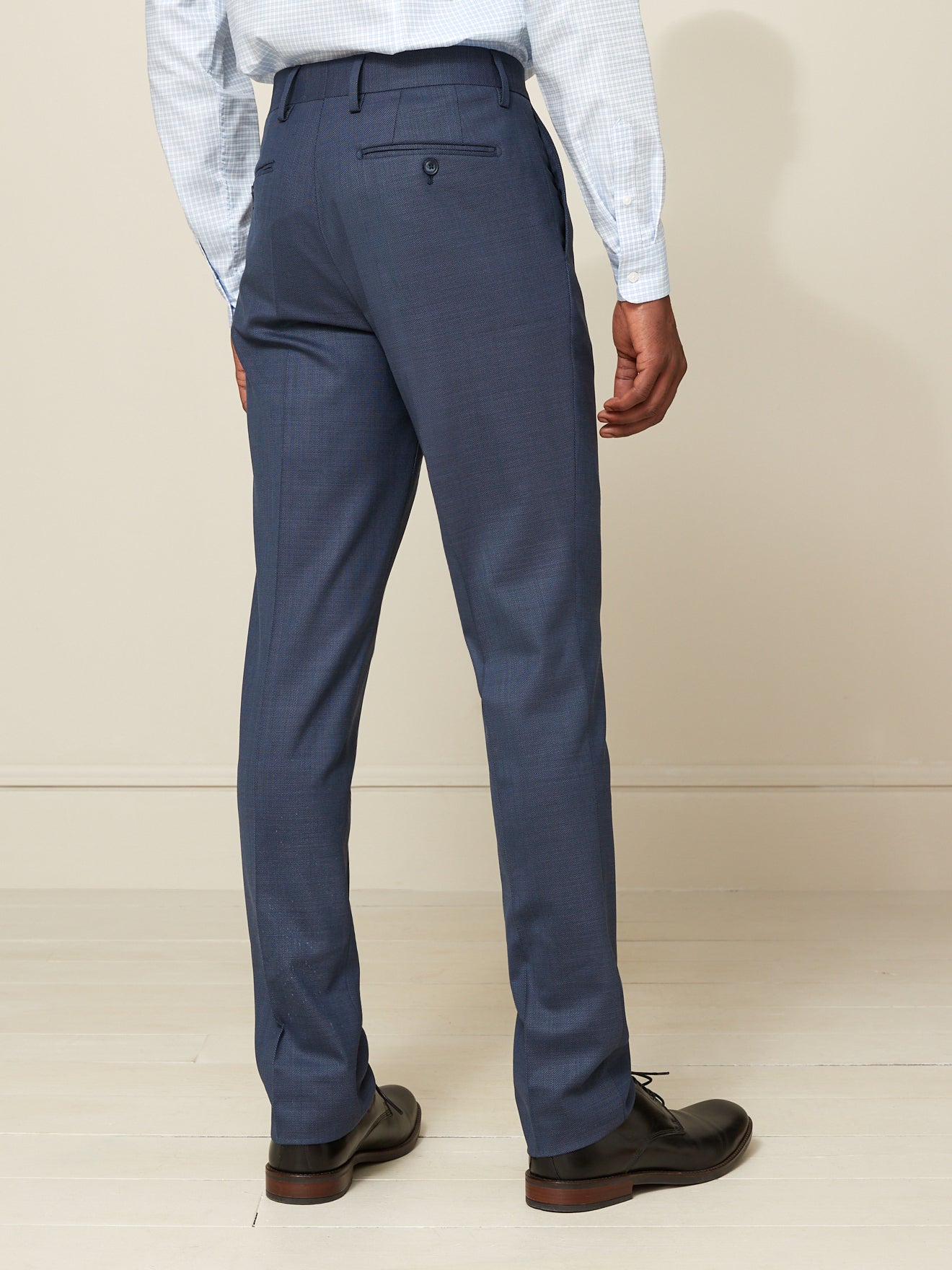 Pantalon de costume homme tissu texturé