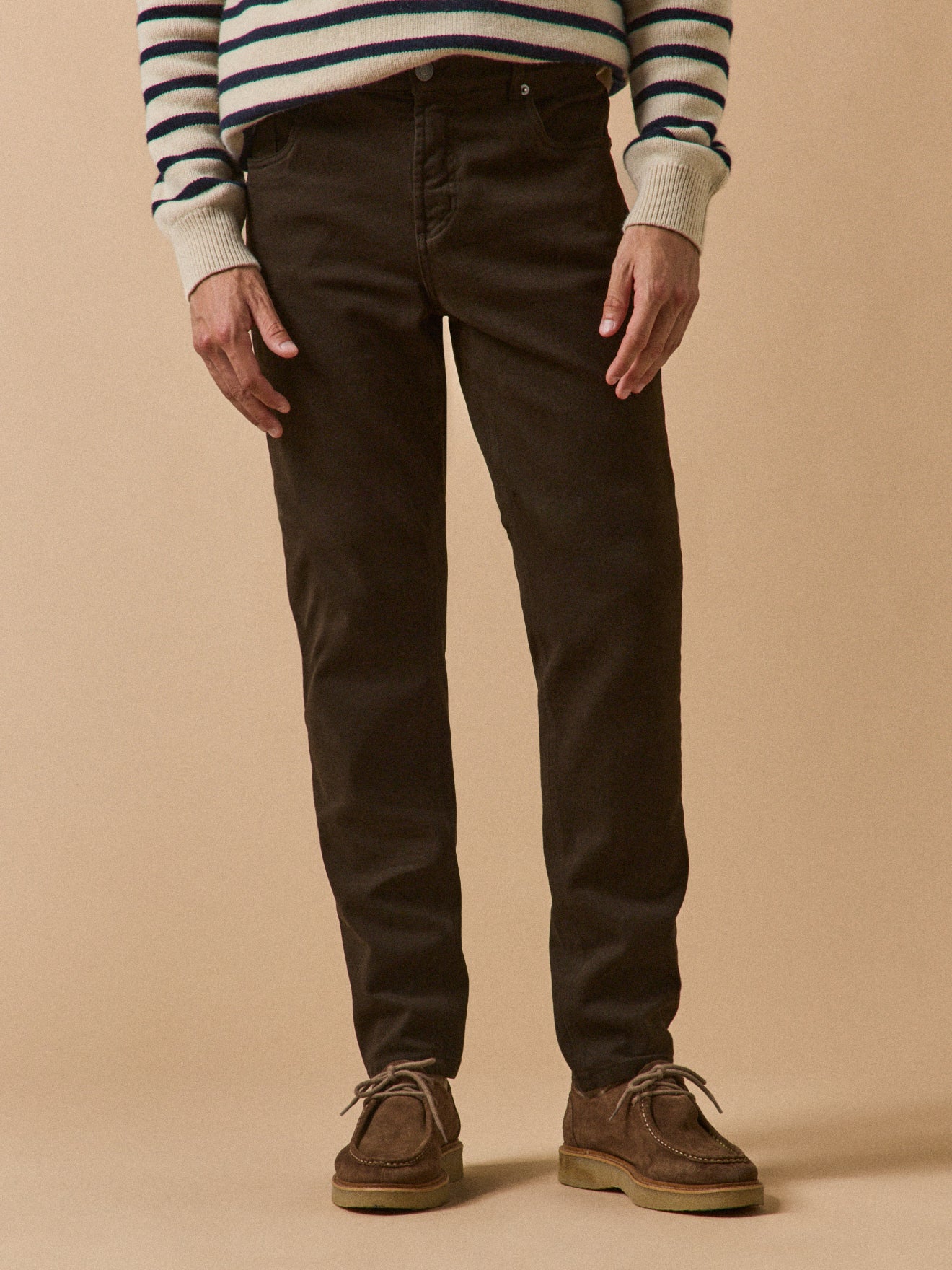 Gerade Herrenhose mit 5 Taschen