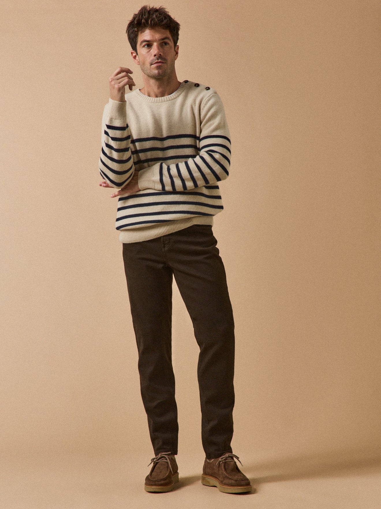 Gerade Herrenhose mit 5 Taschen