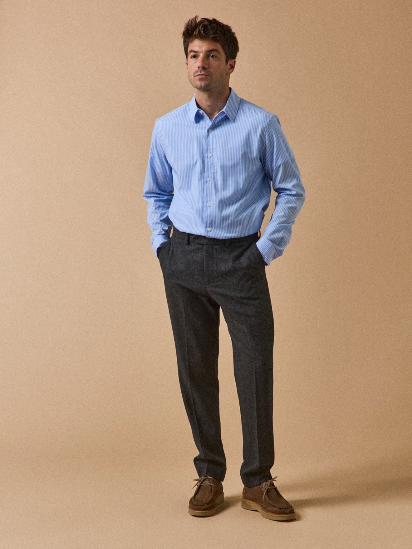 Herrenhose aus Wollmischung