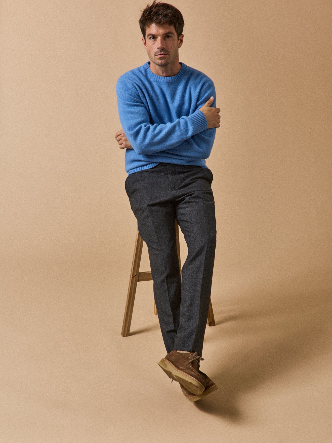 Herrenhose aus Wollmischung