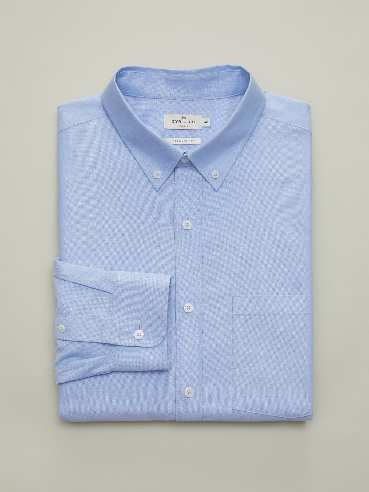 Classic Fit Herren-Oxfordhemd - Bio-Baumwolle