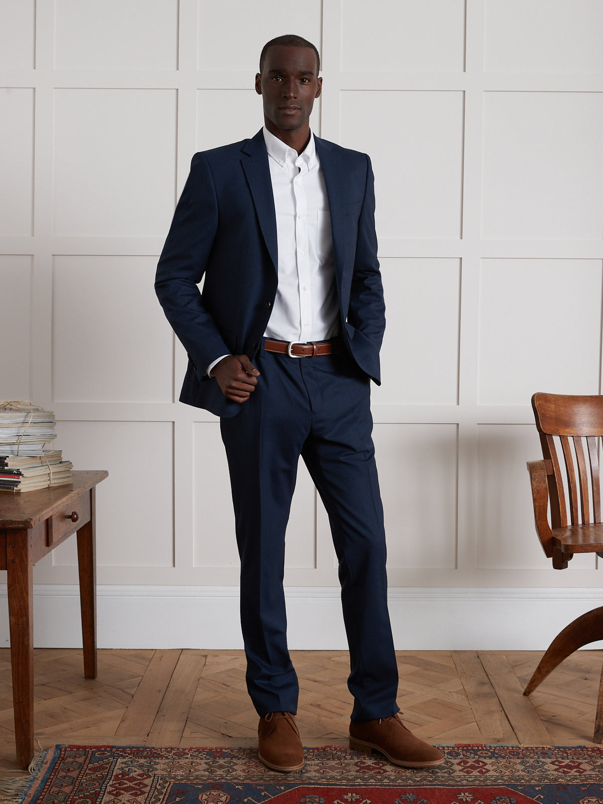 Chemise Oxford Regular Fit homme - Coton biologique