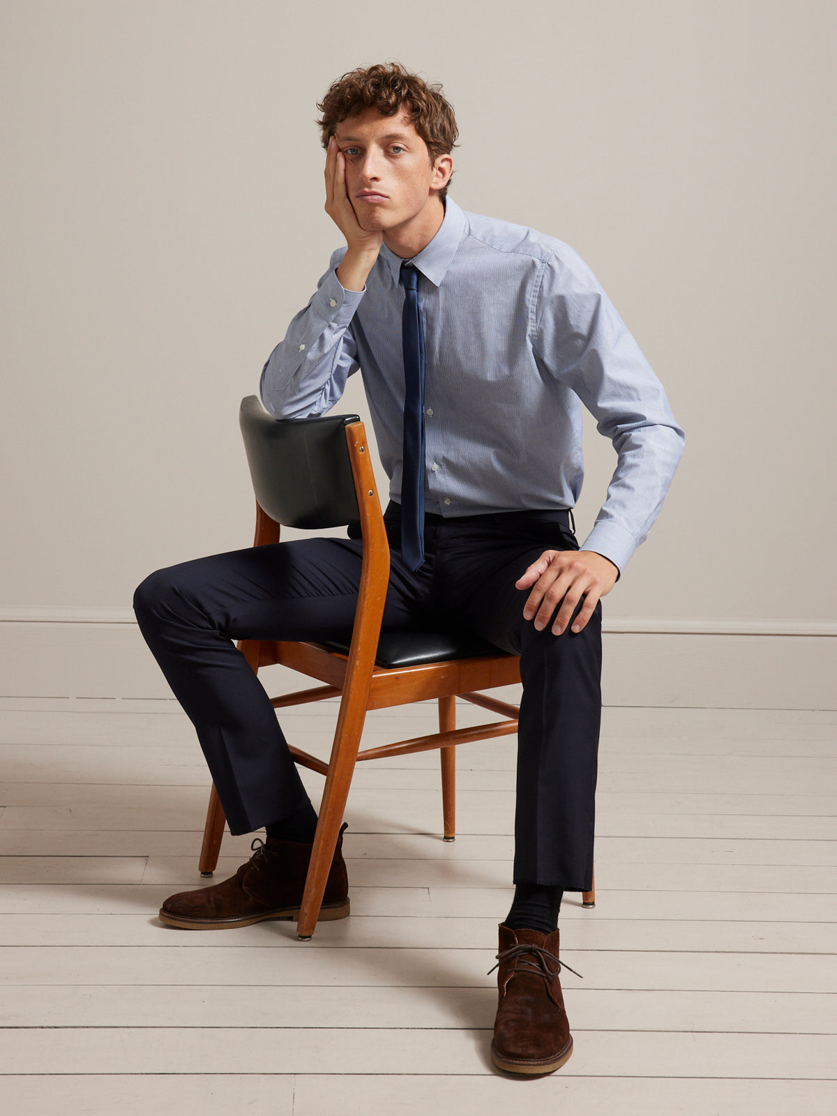 Chemise rayée regular fit homme non iron