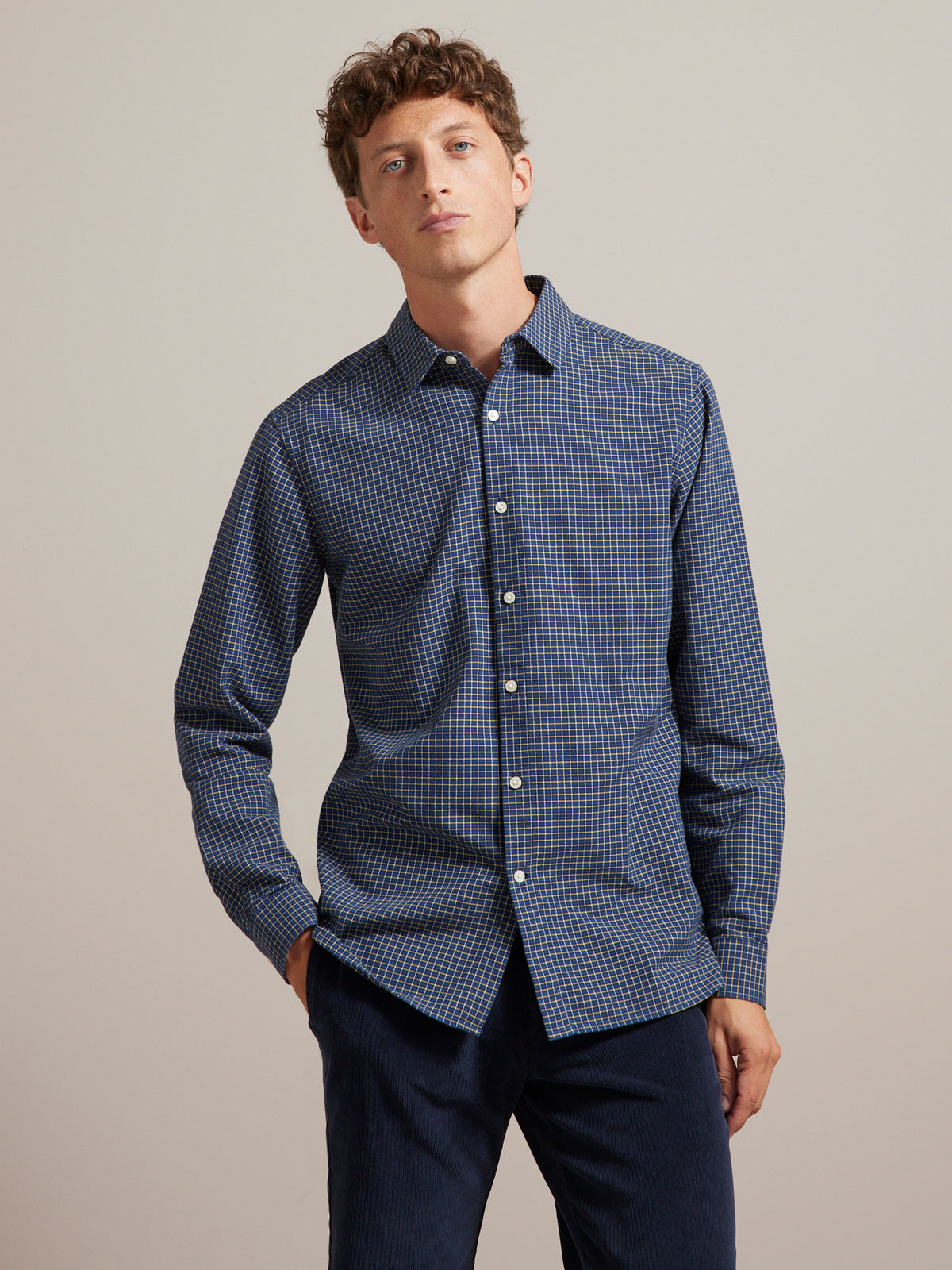 Chemise carreaux Regular Fit homme