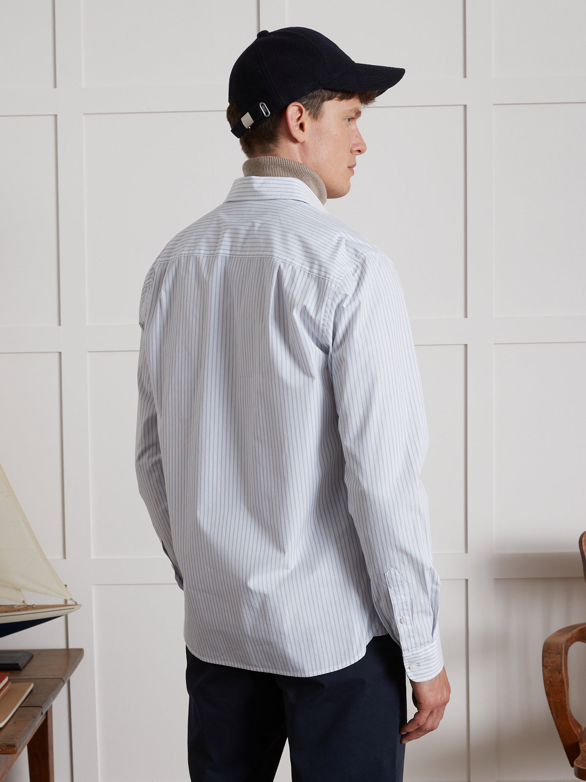 Chemise fines rayures Regular Fit homme