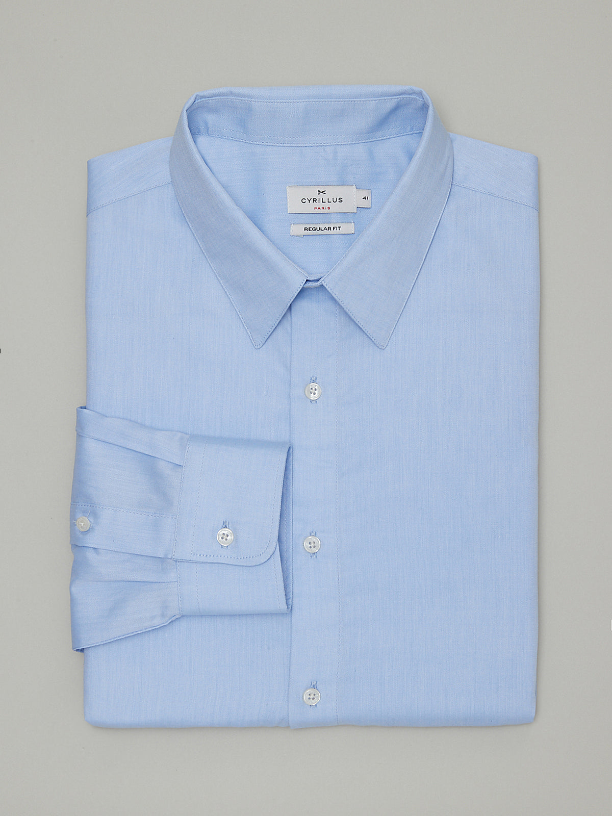Chemise chevron regular fit homme non iron
