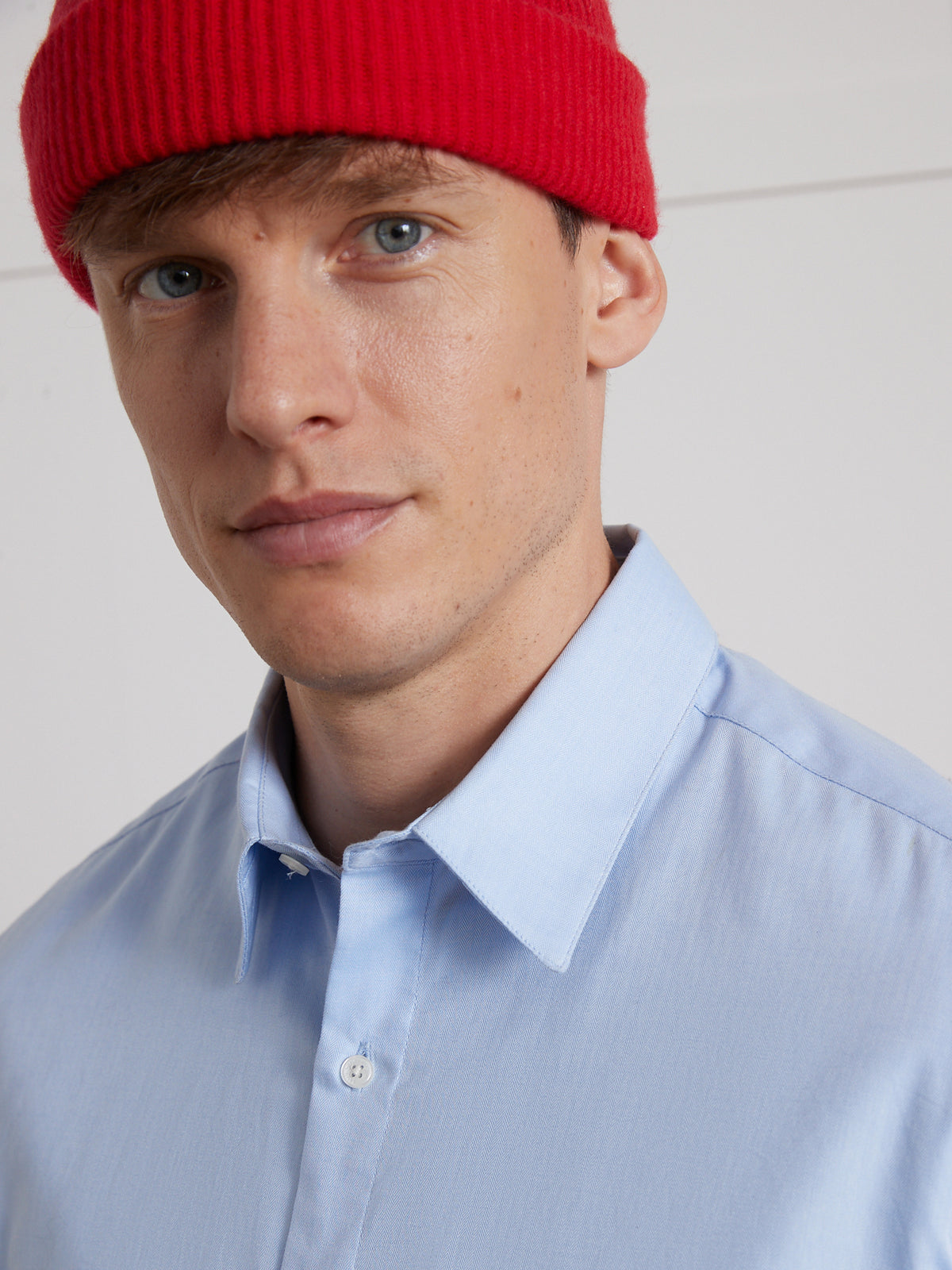Chemise chevron regular fit homme non iron