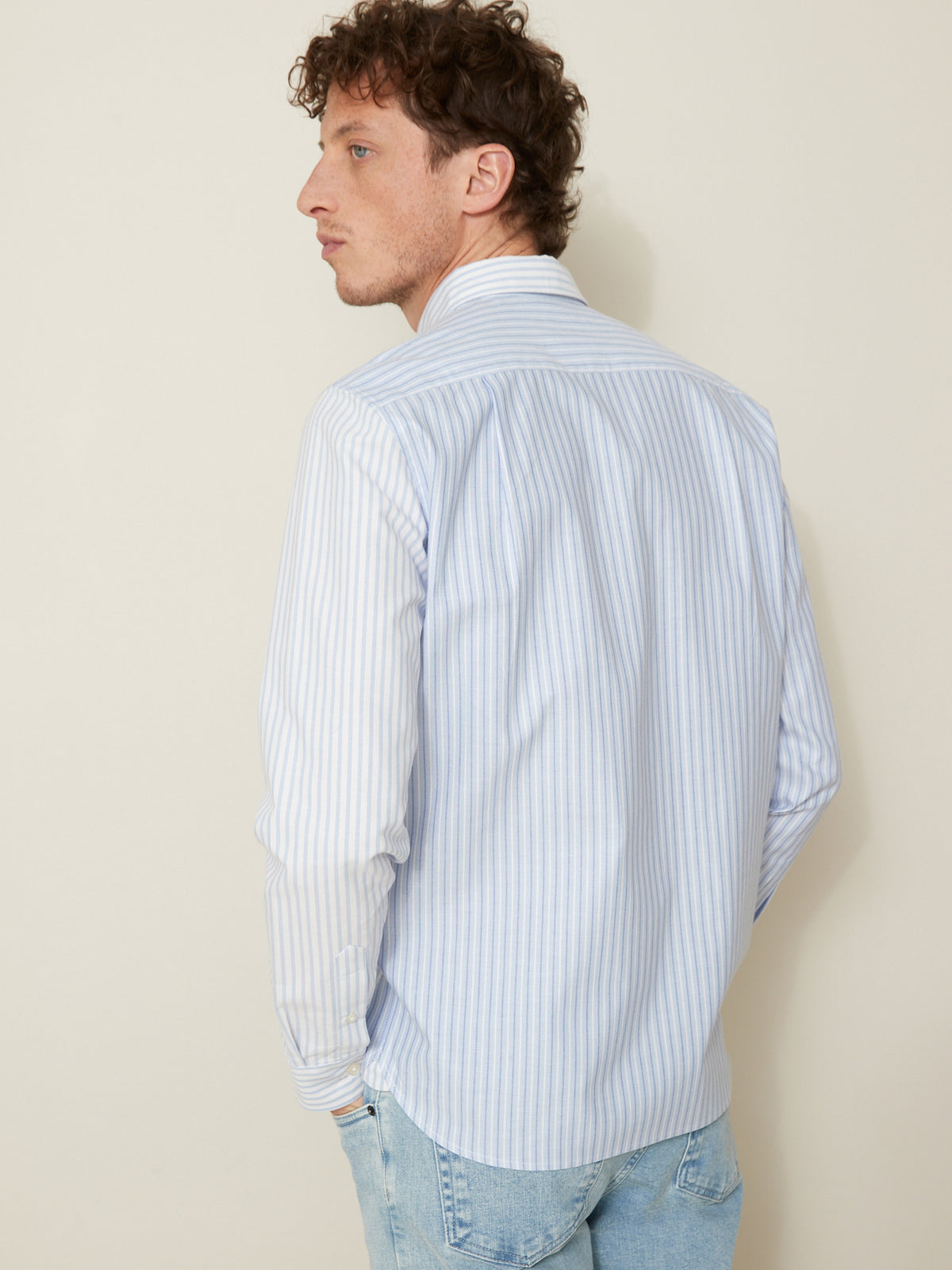 Chemise Regular Fit homme Oxford rayé