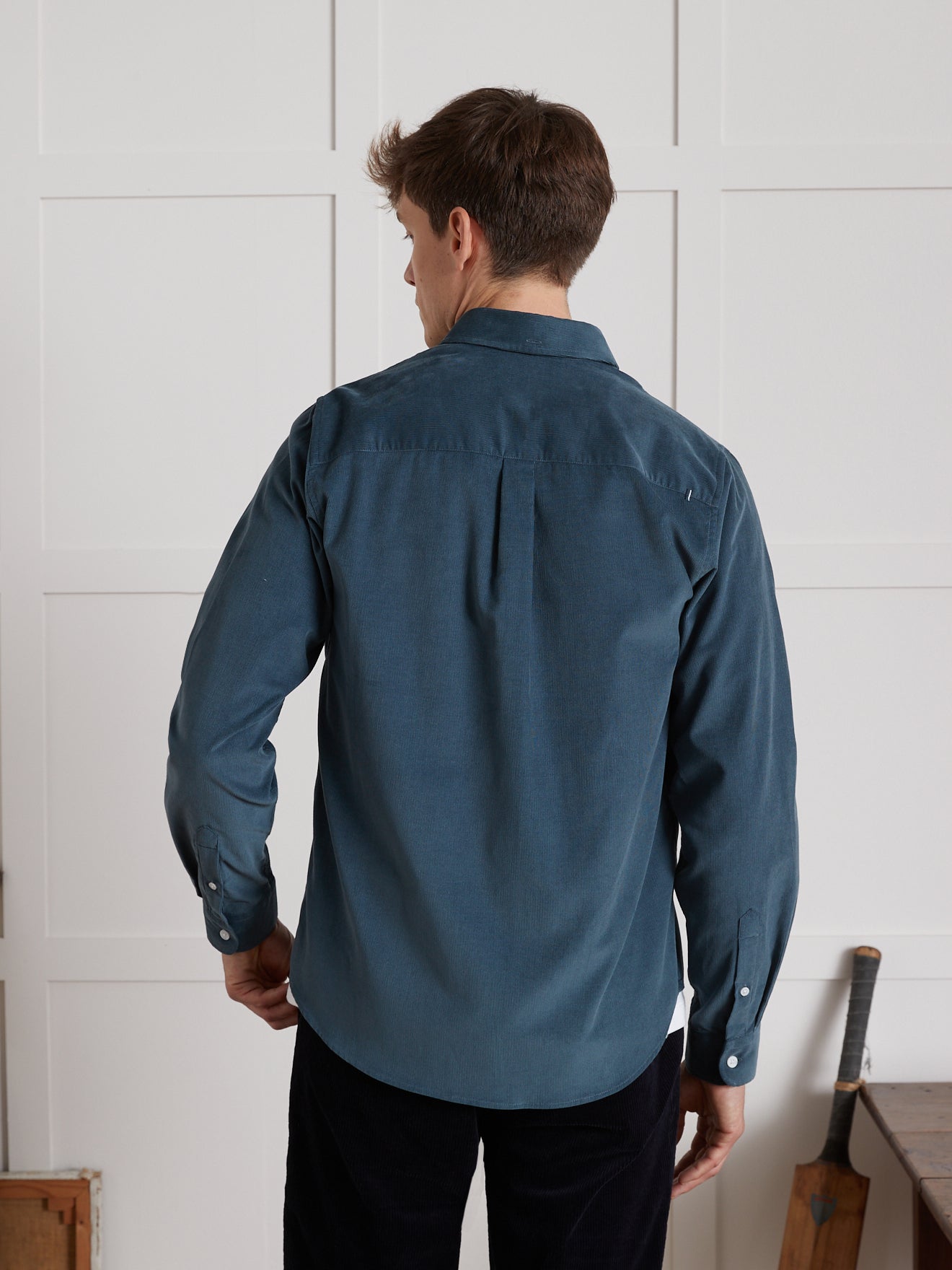 Herrenhemd aus Feincord Ivoy - Faguo-Kollektion