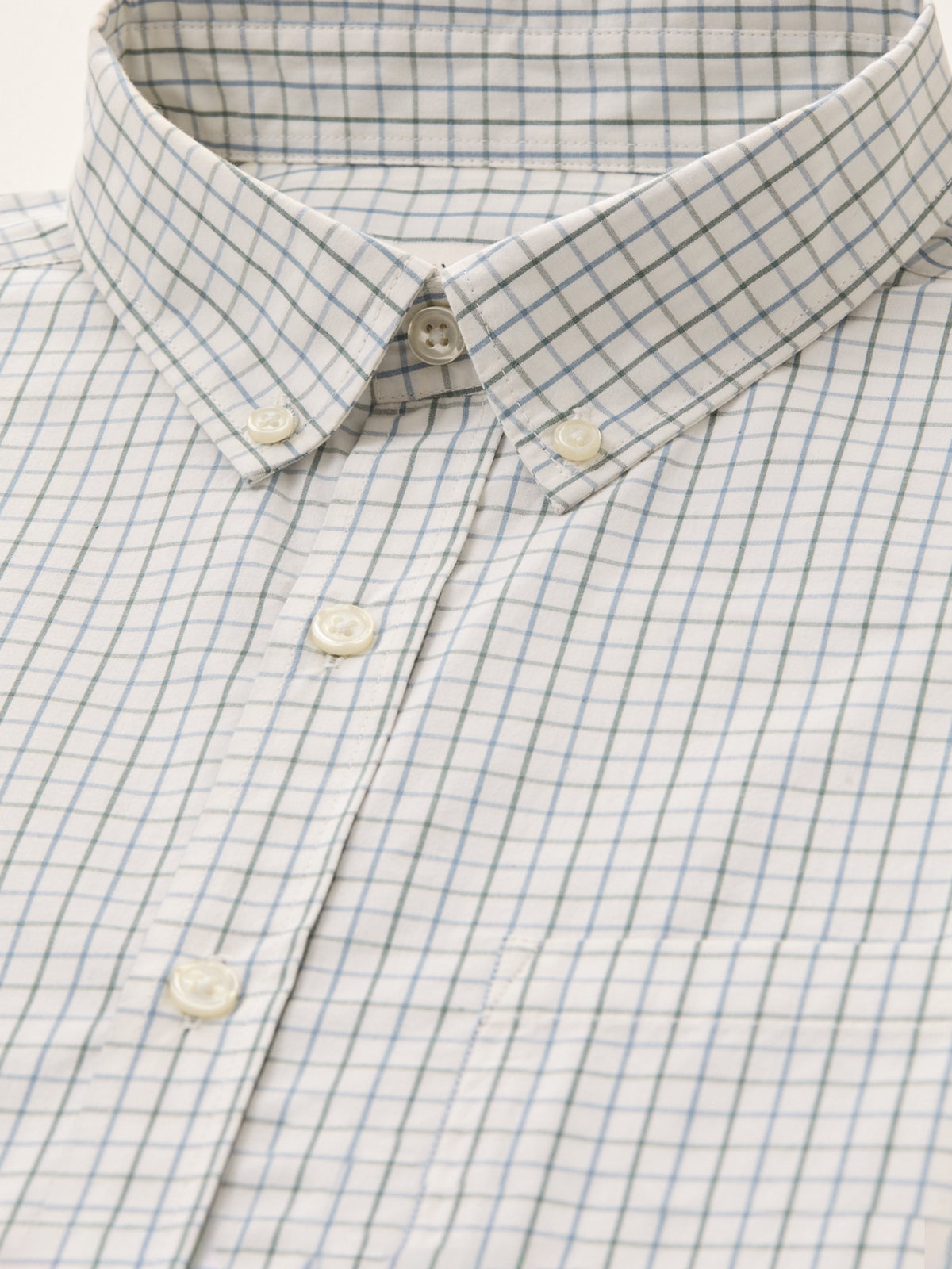Chemise popeline carreaux Tattersall Regular Fit homme
