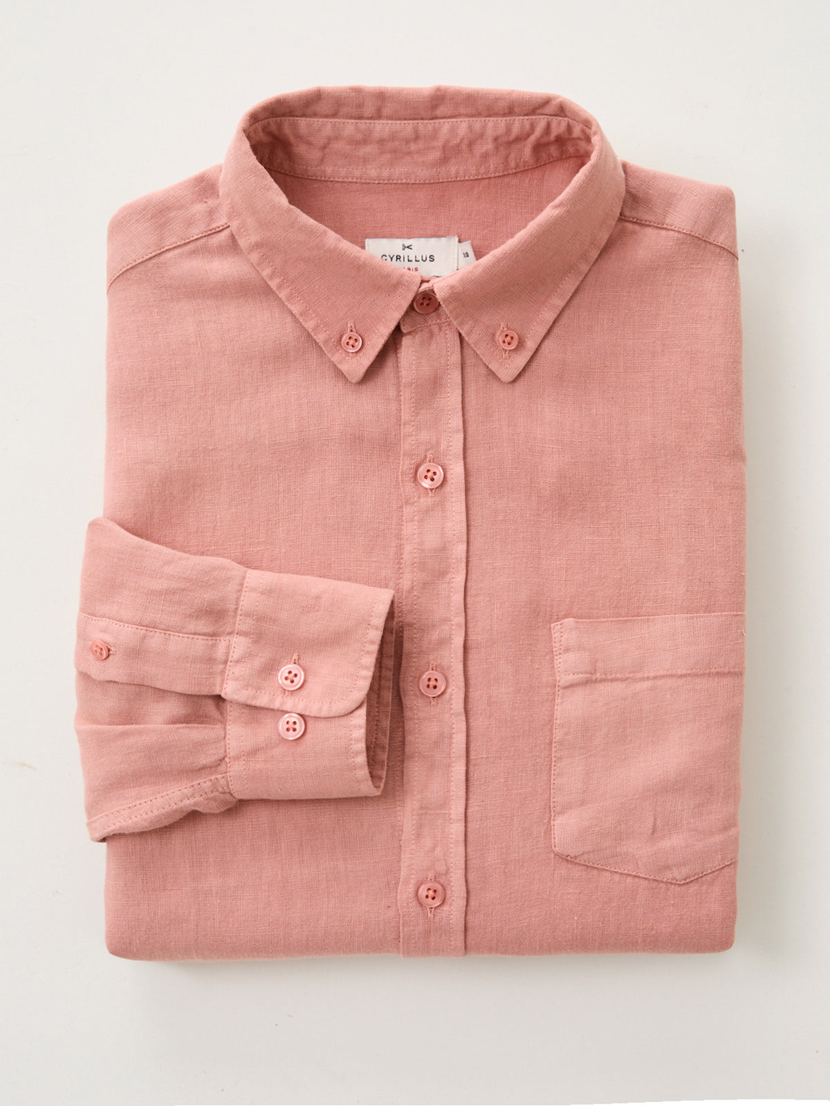Chemise lin uni Regular Fit homme