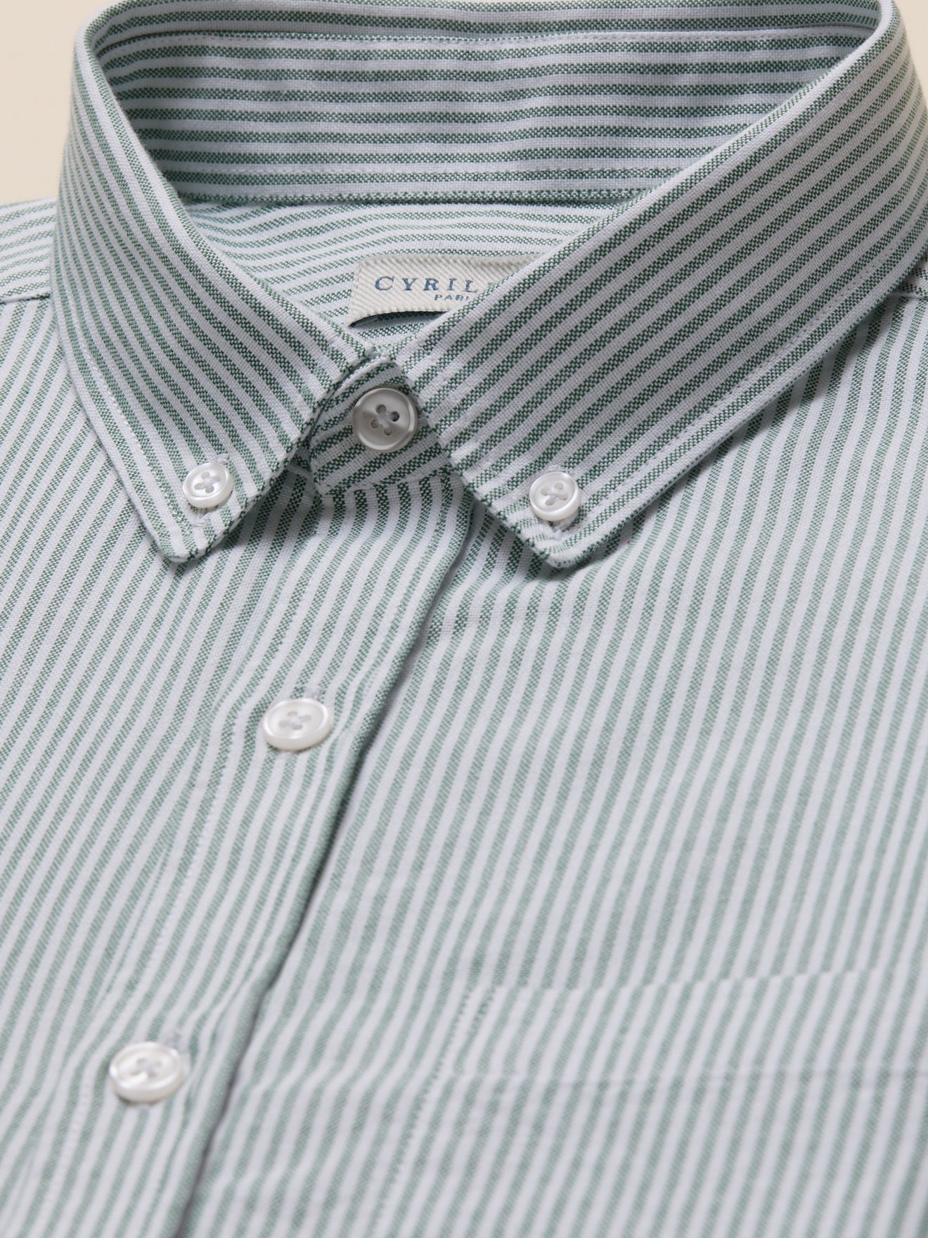 Chemise oxford homme coupe contemporaine