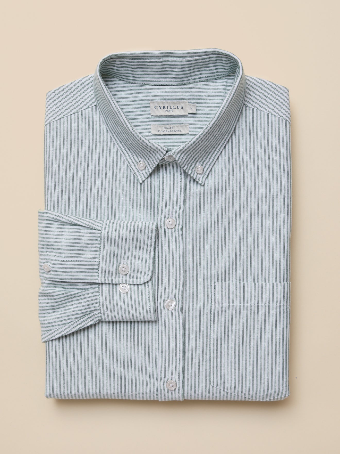 Chemise oxford homme coupe contemporaine