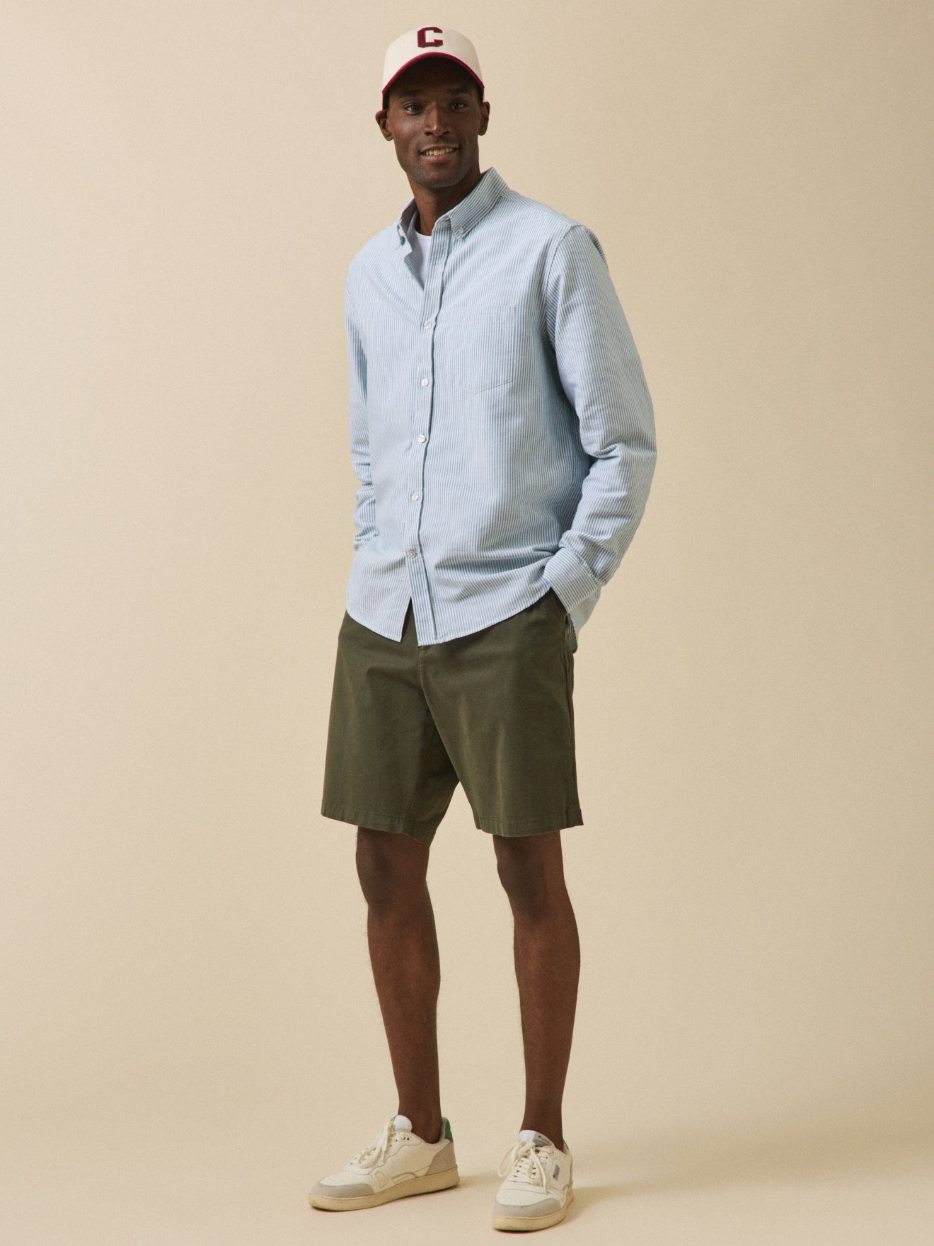 Chemise oxford homme coupe contemporaine