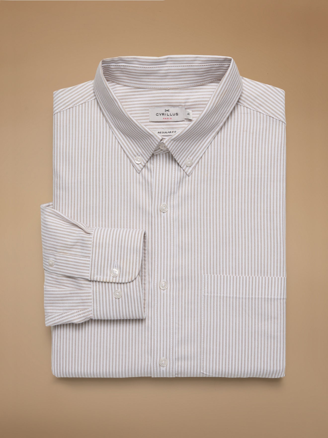 Herrenhemd aus Oxford-Stoff, moderner Schnitt