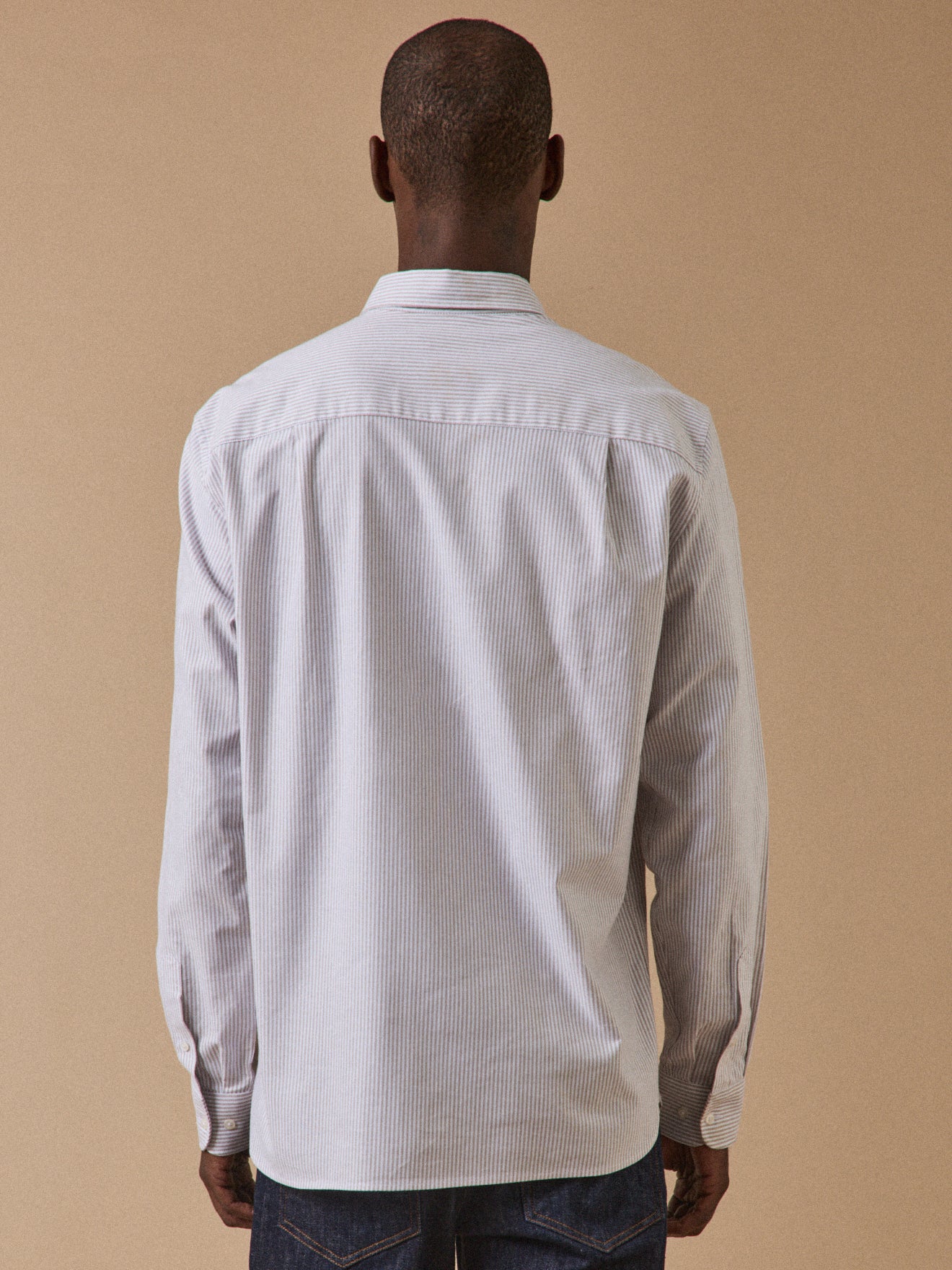 Herrenhemd aus Oxford-Stoff, moderner Schnitt