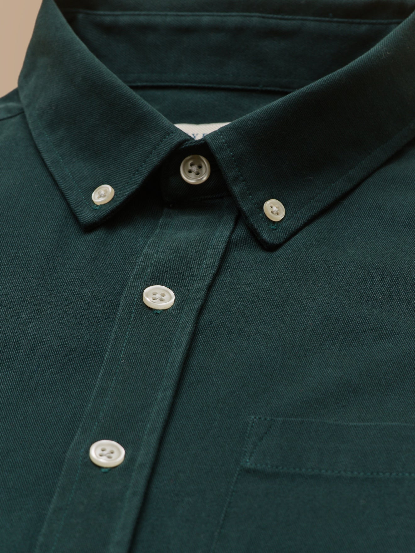 Chemise twill délavé homme - coupe contemporaine