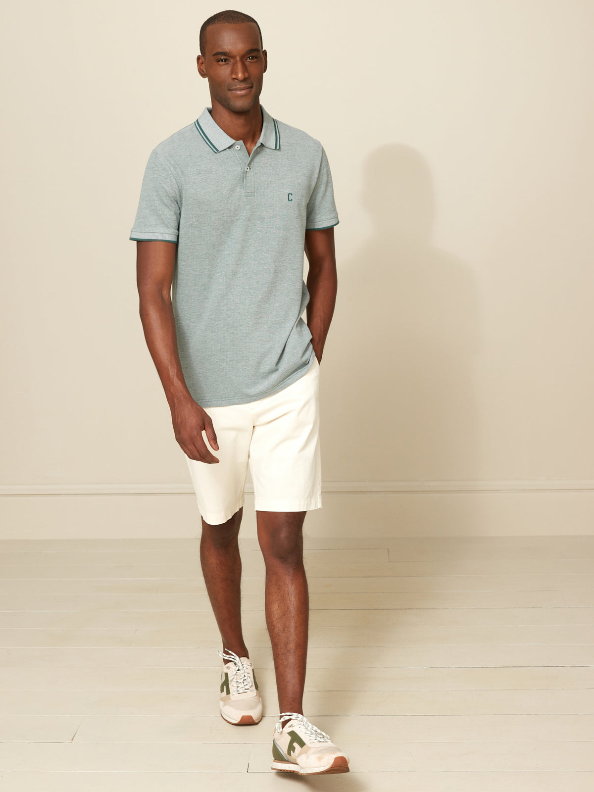 Polo maille piquée homme coton biologique
