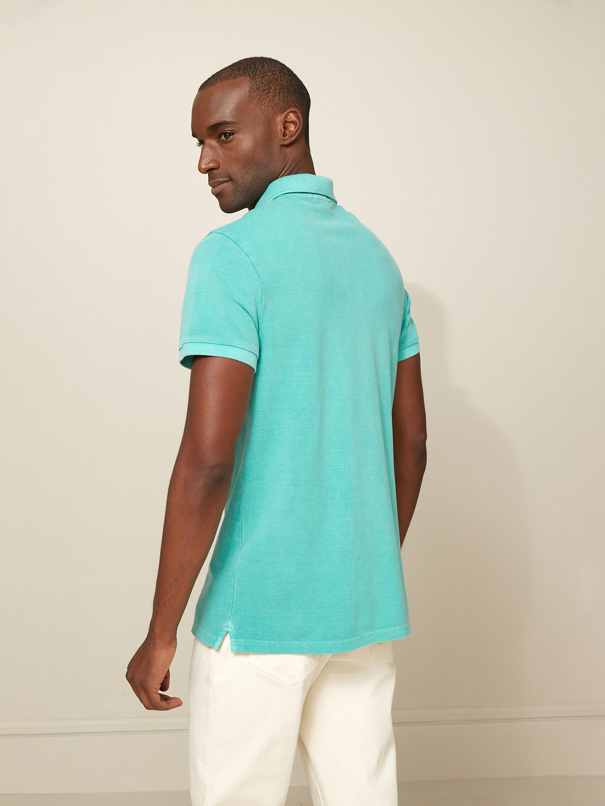 Herren-Poloshirt aus Pikee - Bio-Baumwolle
