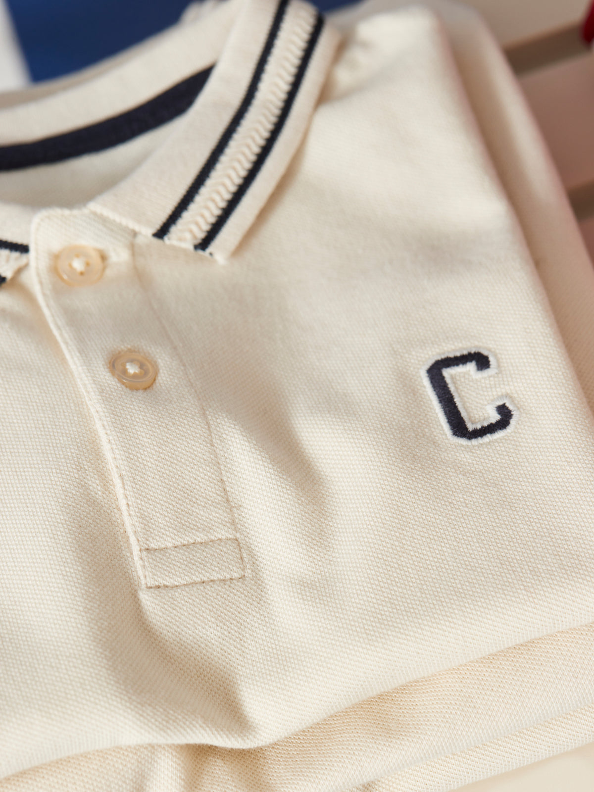 Polo en coton biologique - Collection "The Classic à la Française"