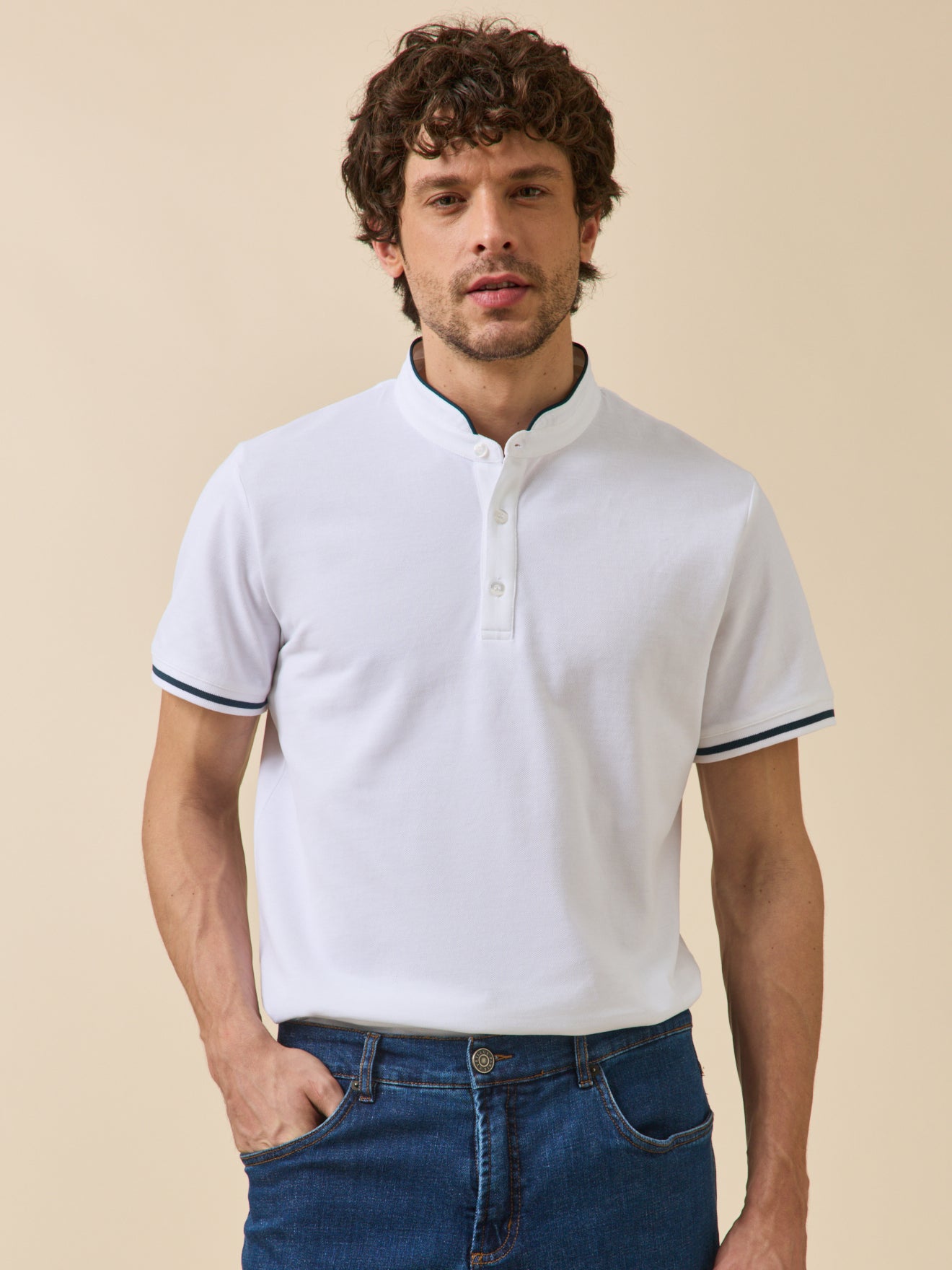 Herren-Poloshirt aus Bio-Baumwolle