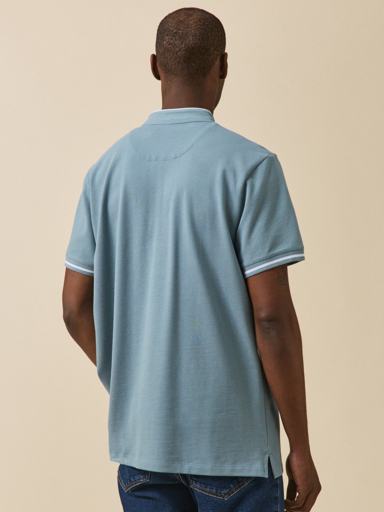 Polo col officier homme coton biologique