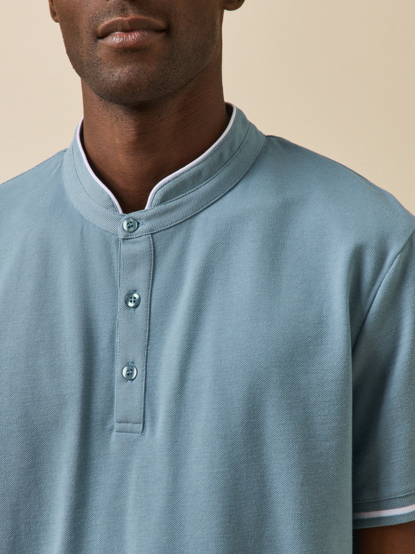 Polo col officier homme coton biologique