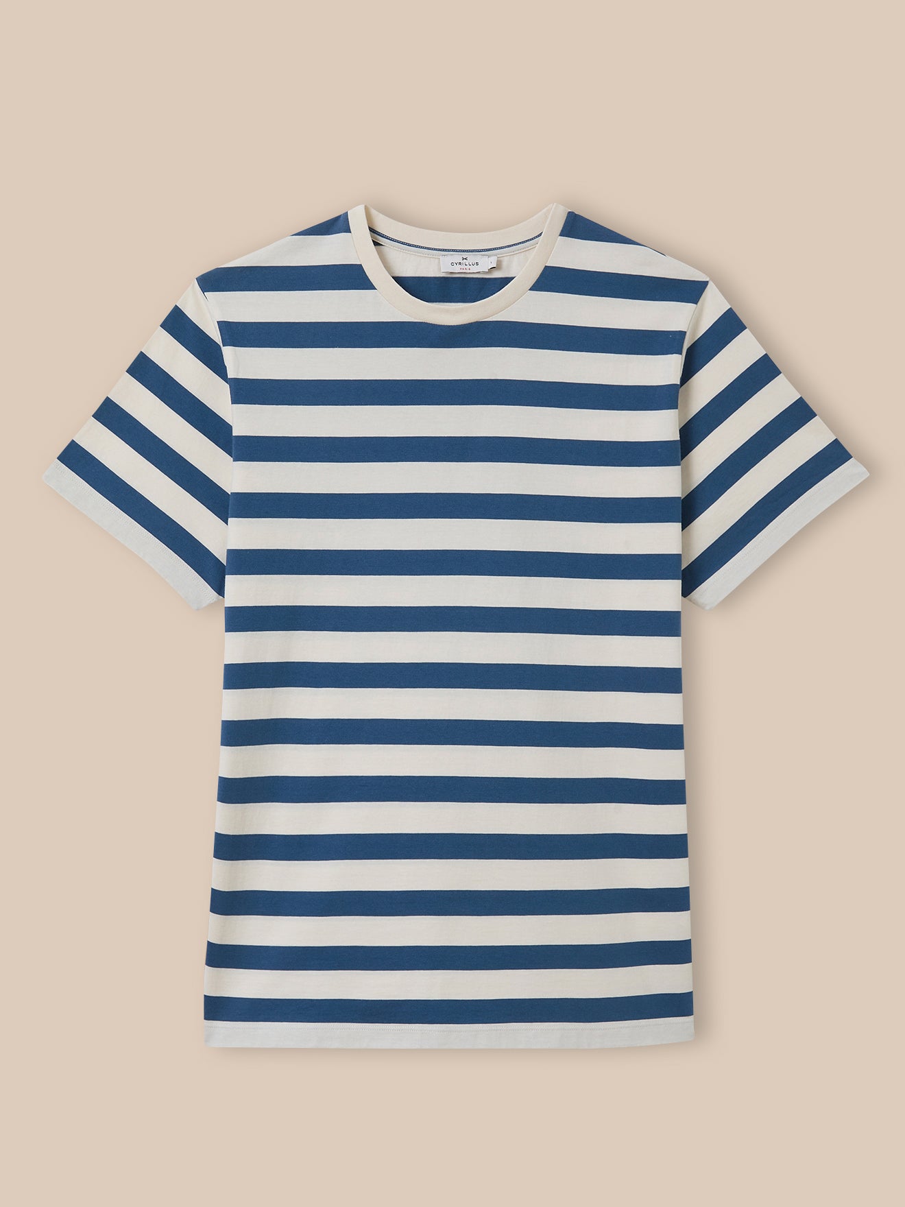 Gestreiftes Herren-T-Shirt aus Bio-Baumwolle