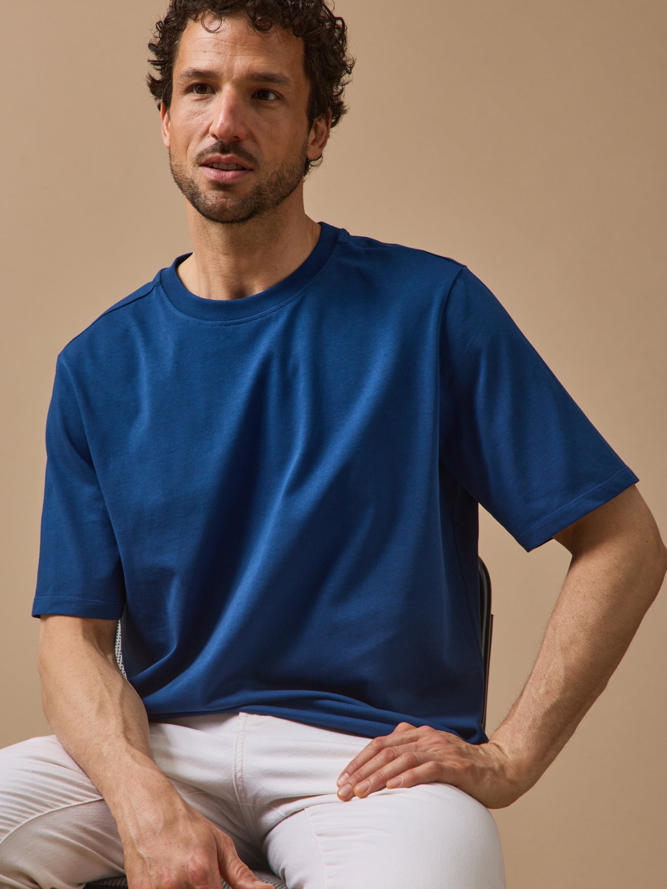T-shirt uni homme coton biologique