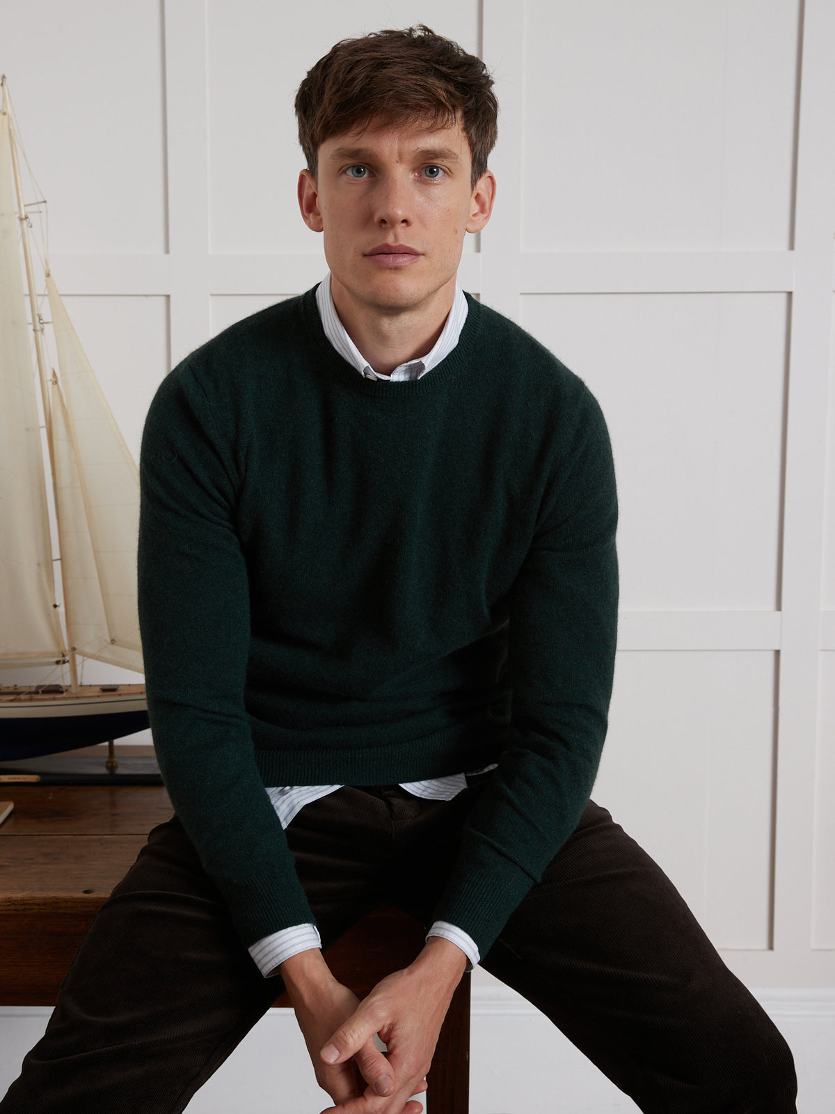 Pull col rond homme - Collection Cachemire