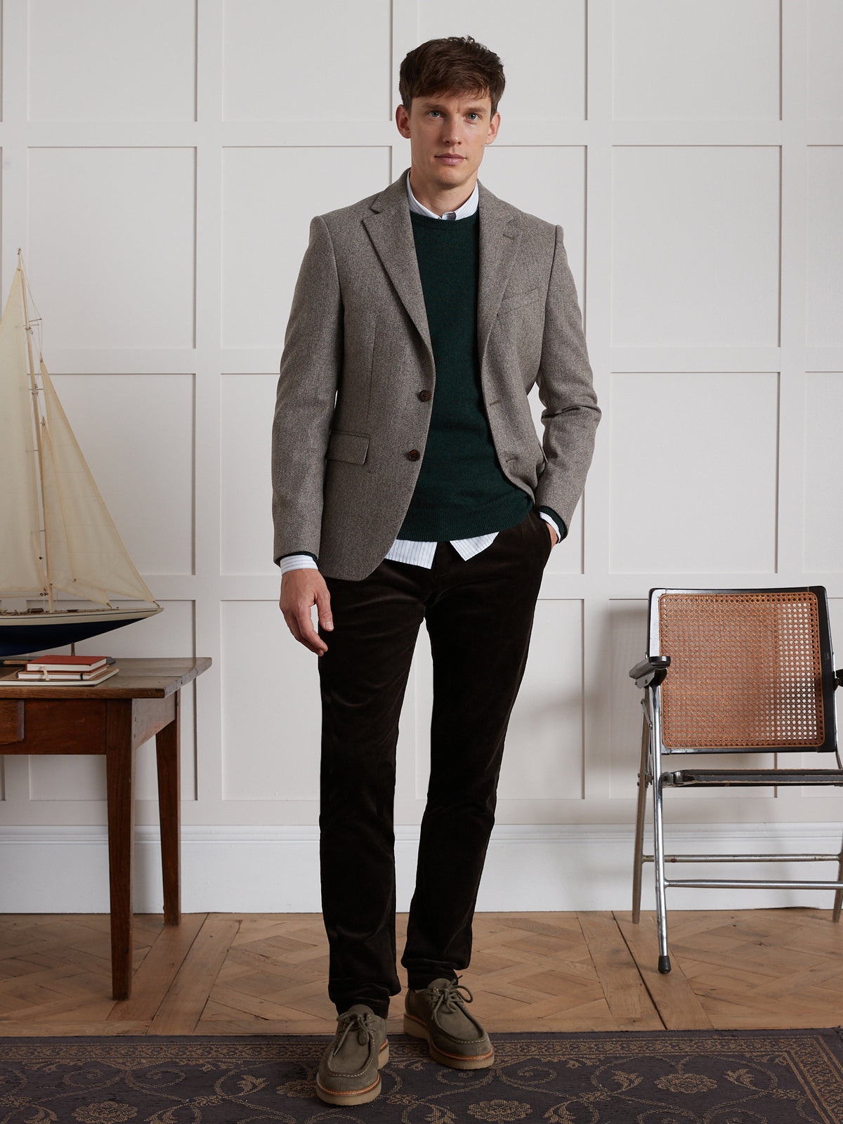 Pull col rond homme - Collection Cachemire