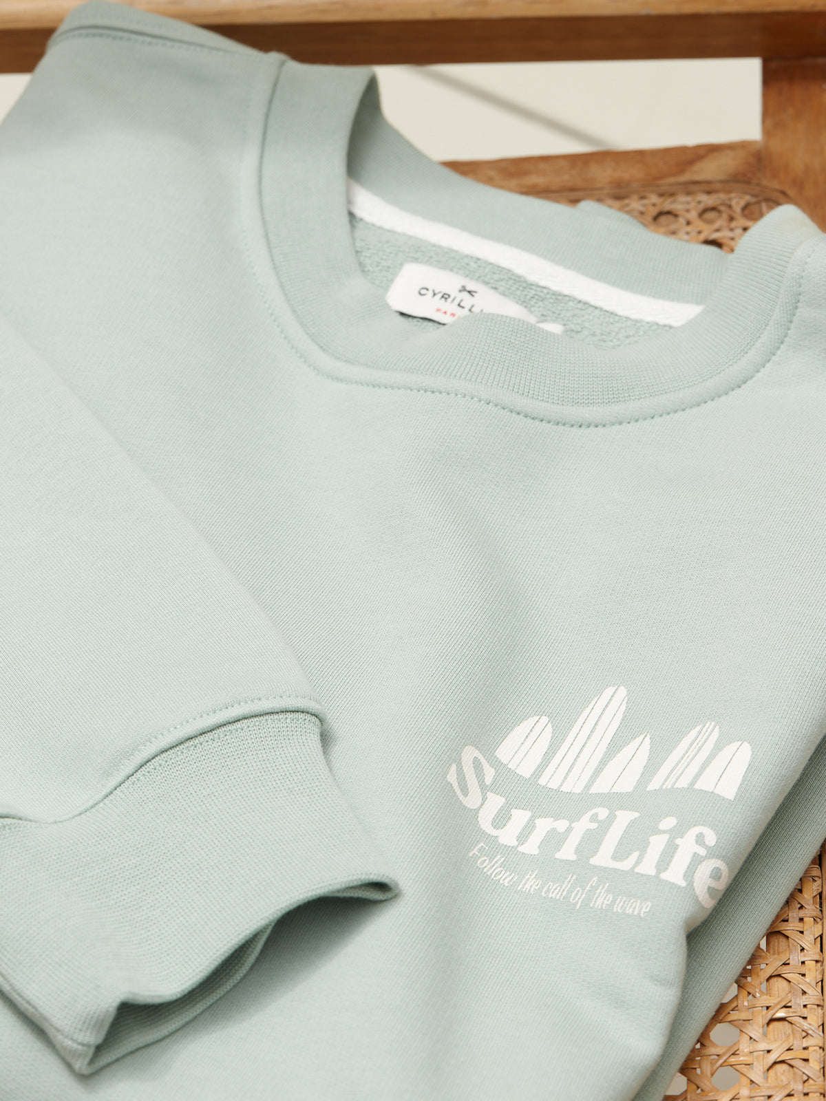 Sweat molleton homme - coton biologique