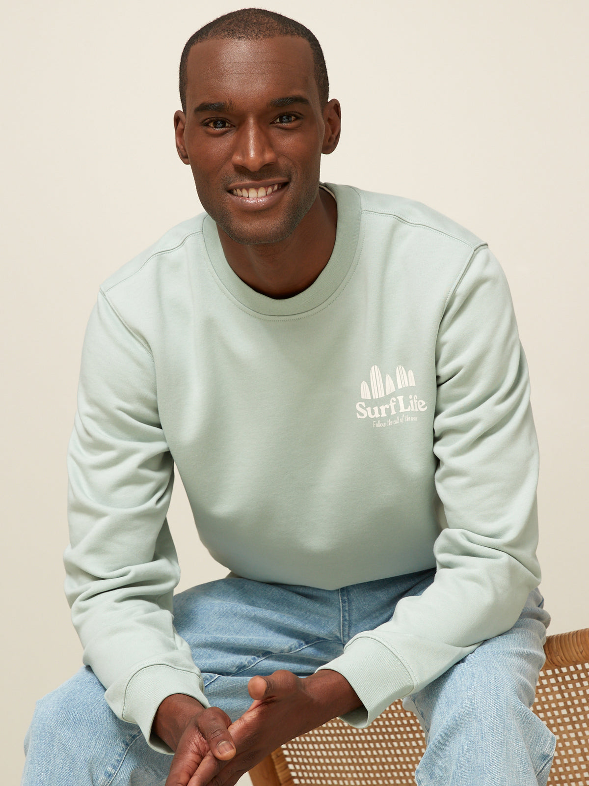 Sweat molleton homme - coton biologique