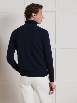 Herrenpullover mit Rollkragen - Cashmere-Kollektion