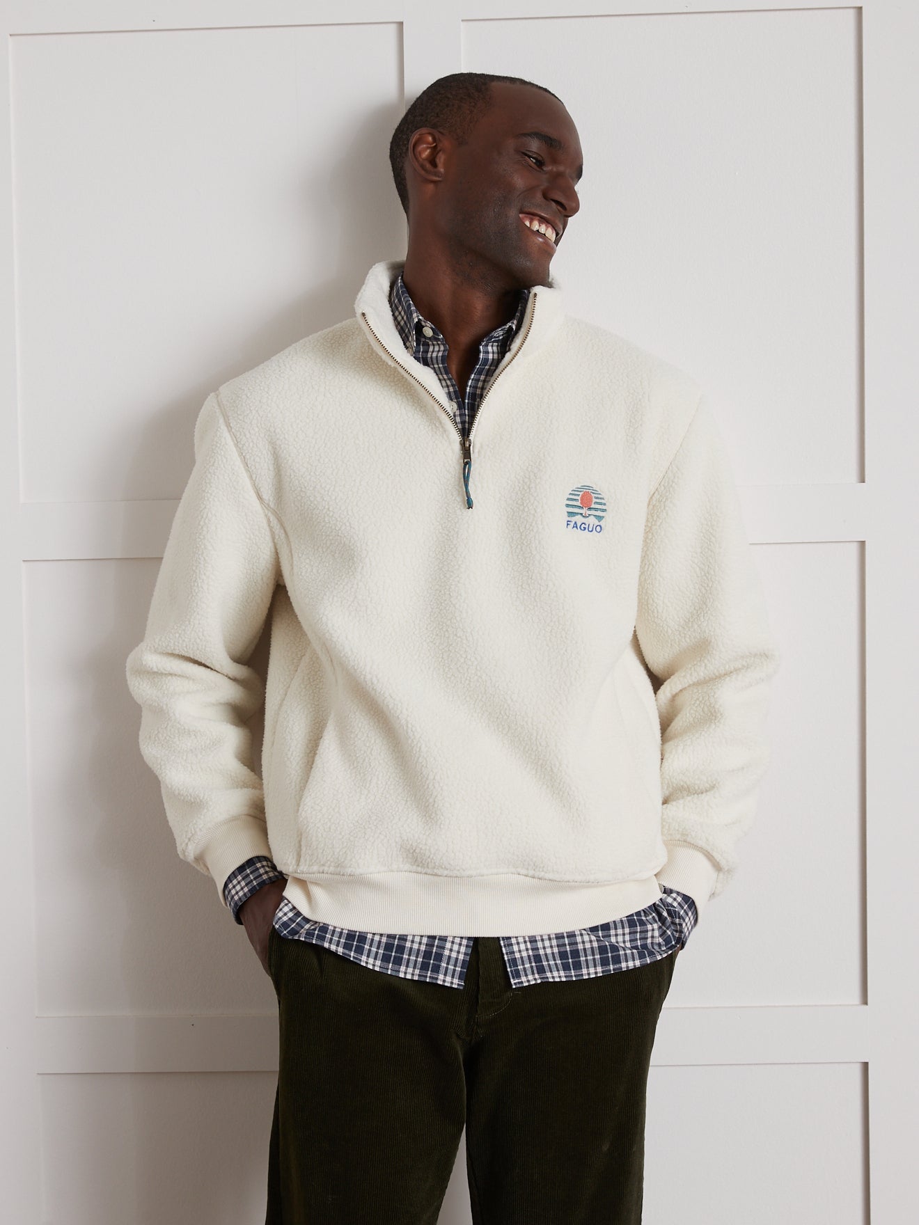 Pull polaire homme Aubiac - Collection Faguo