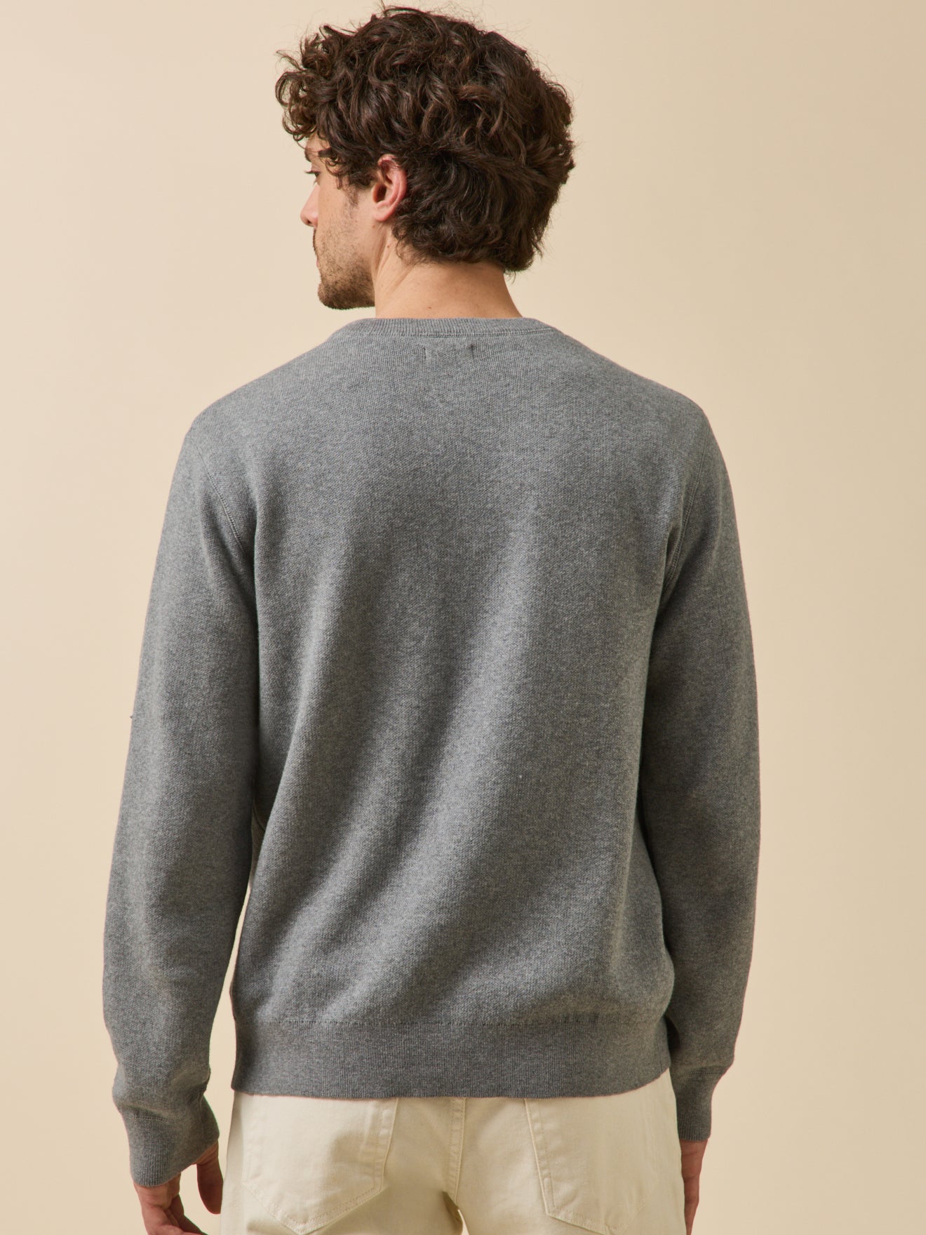 Herrenpullover aus Baumwolle und Cashmere