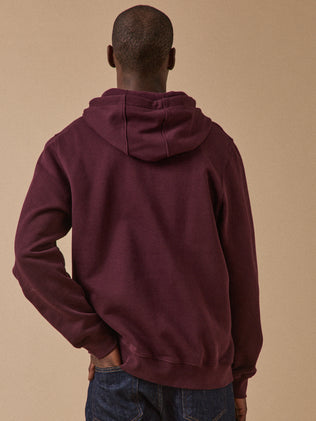 Sweat à capuche homme coton biologique