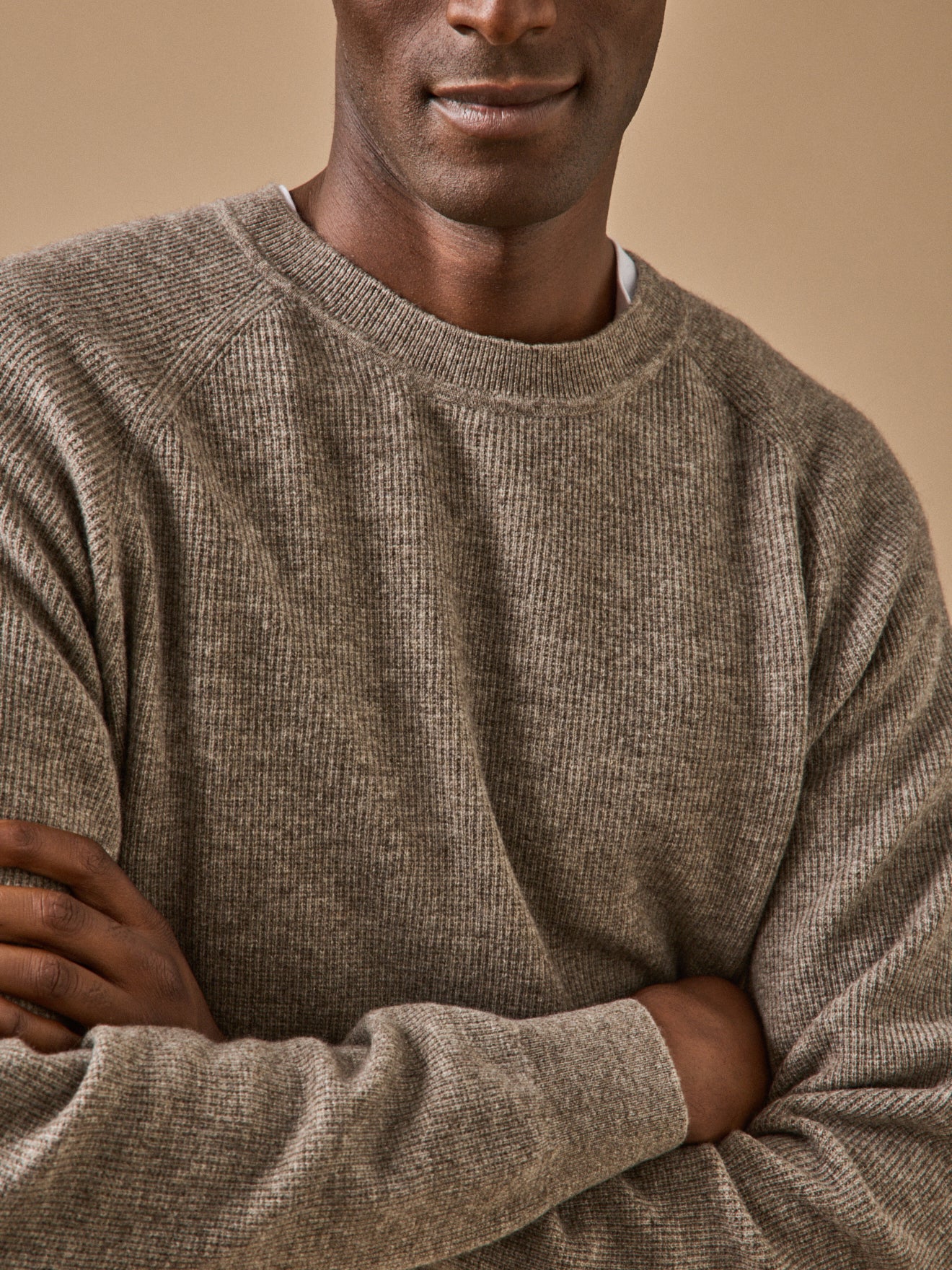 Warmer Herren-Strickpullover
