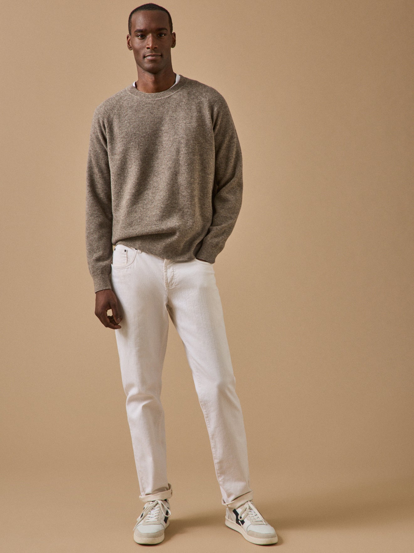Warmer Herren-Strickpullover
