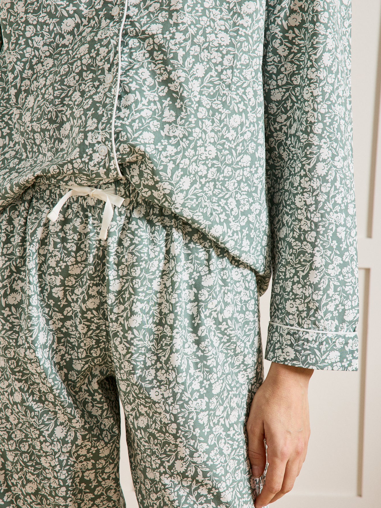 Pyjama imprimé floral femme