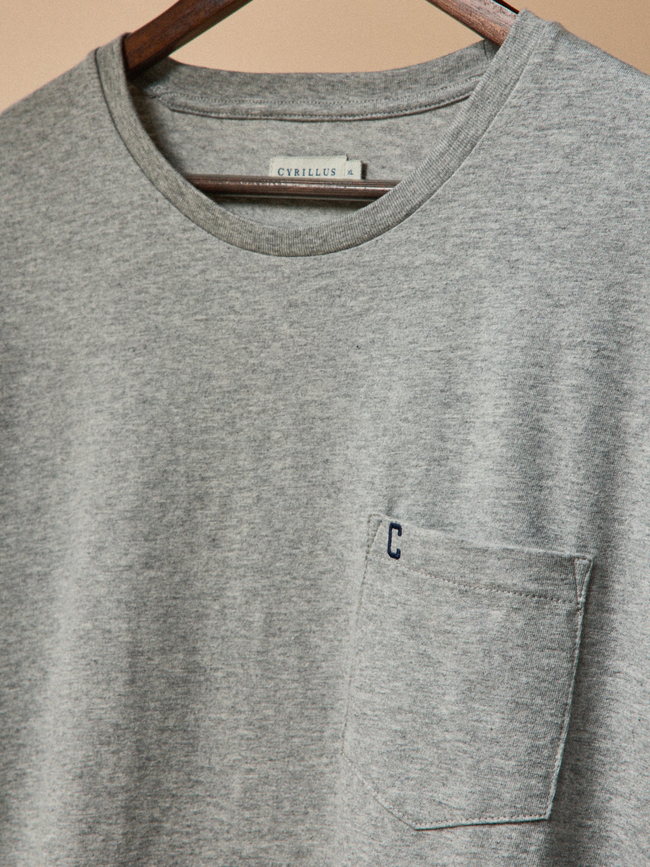 Herren-Pyjama im Material-Mix