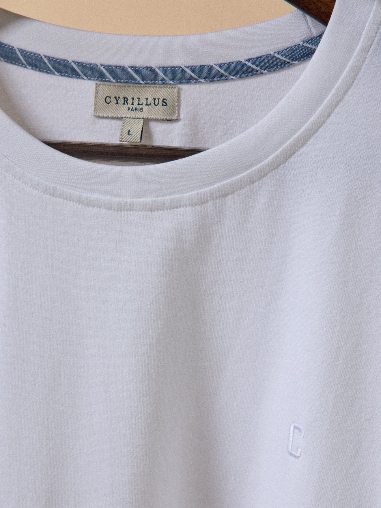 Herren-Pyjama im Material-Mix