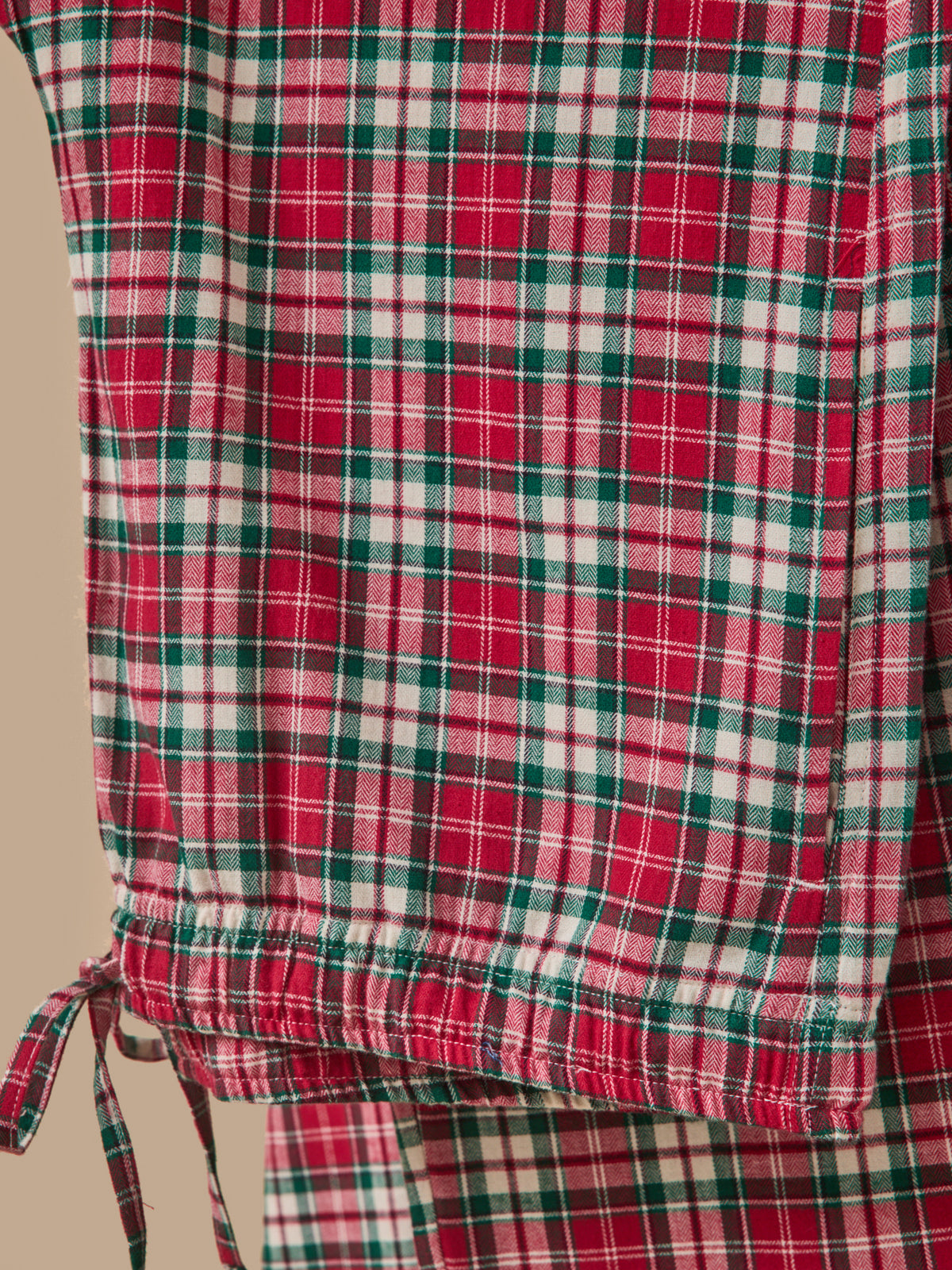 Karierter Herren-Pyjama aus Flanell