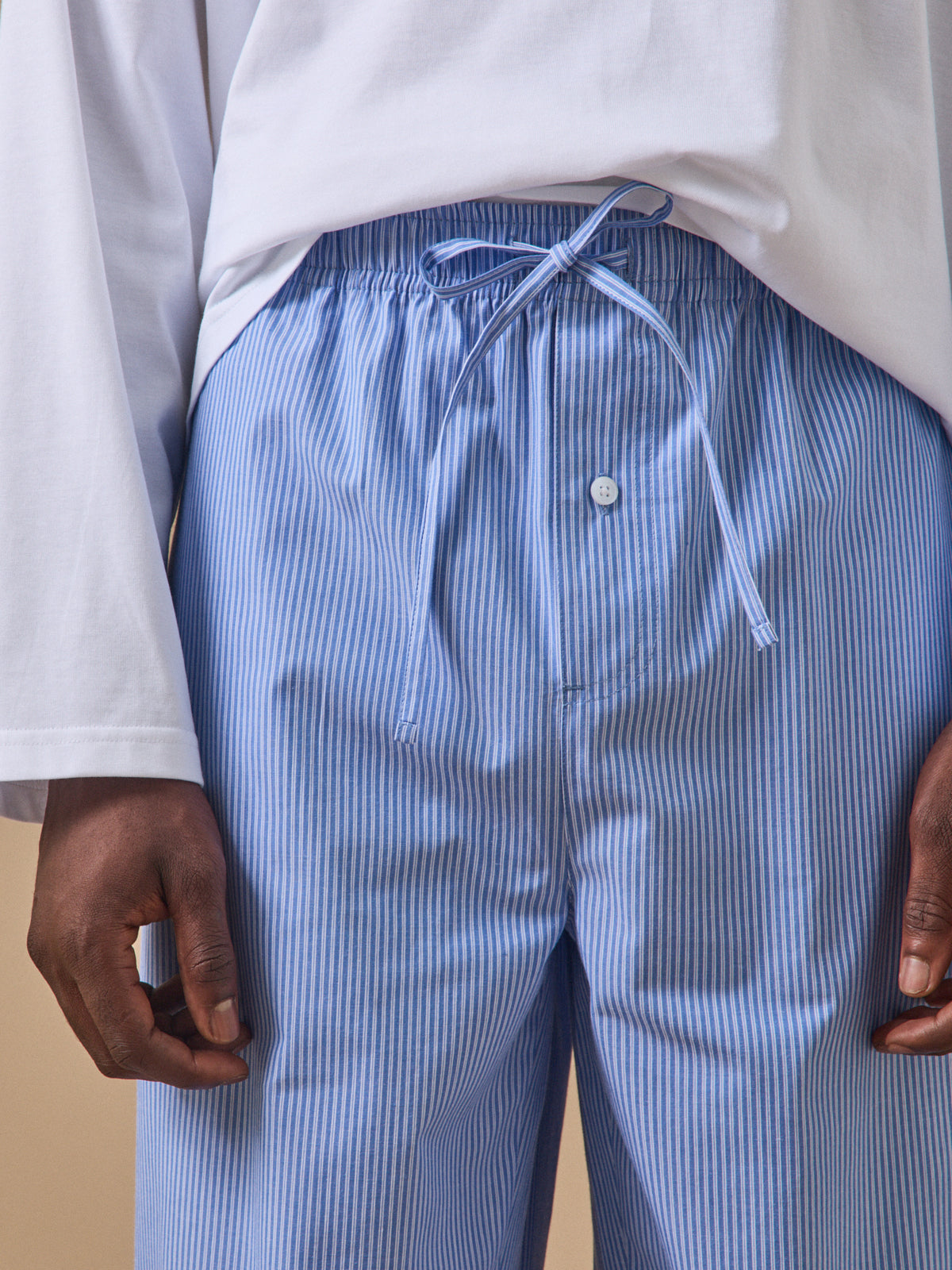 Pyjama bi-matière homme