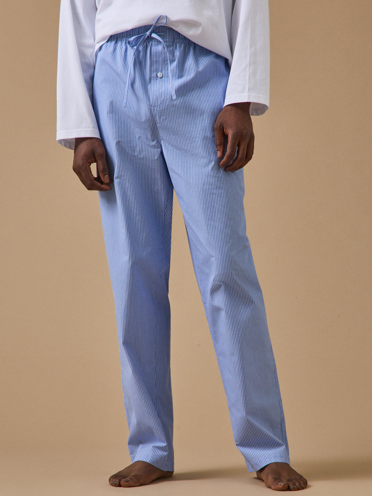 Pyjama bi-matière homme