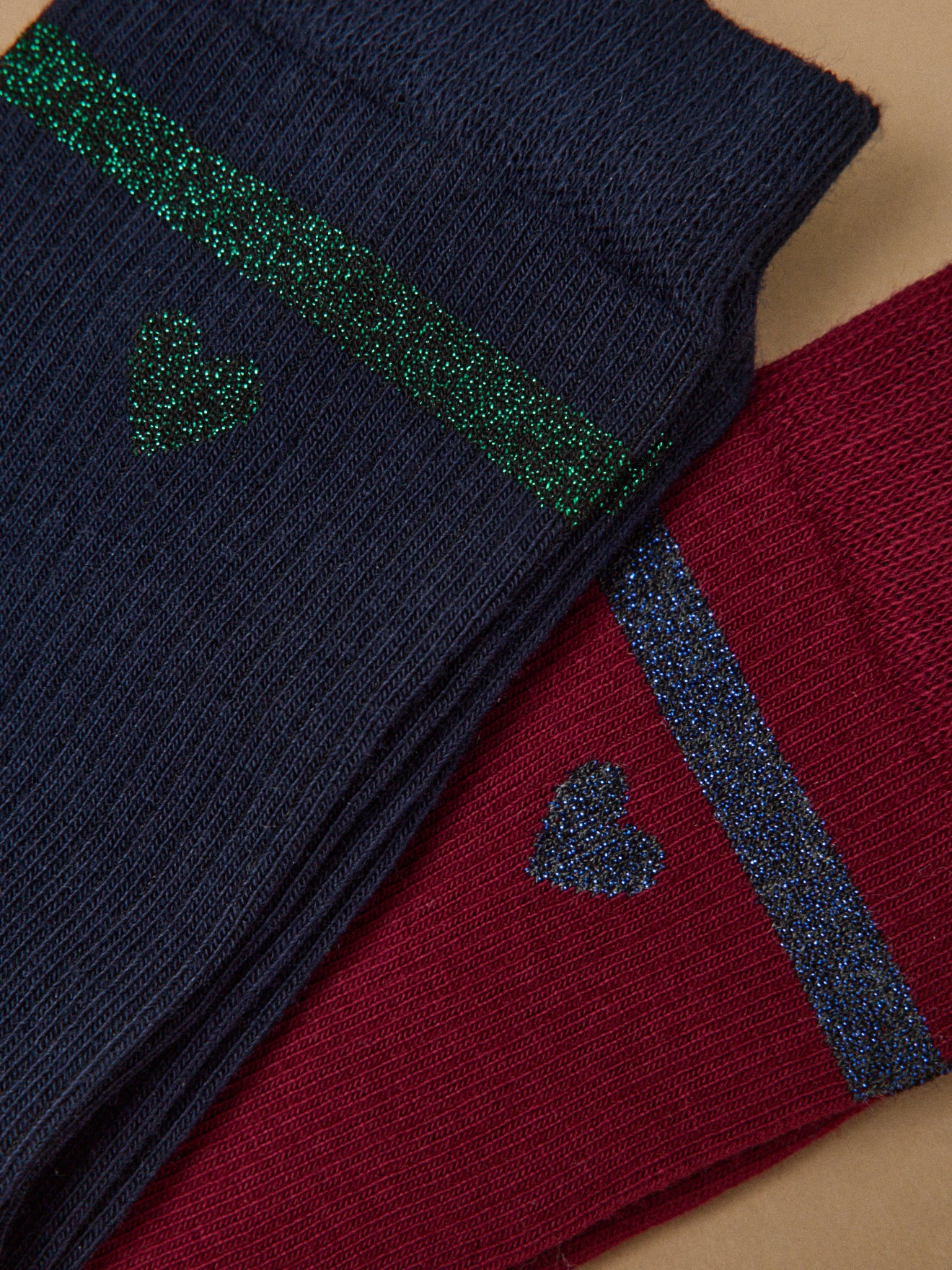 Les chaussettes femme lot de 2 - Cyrillus x les 3 Tricoteurs