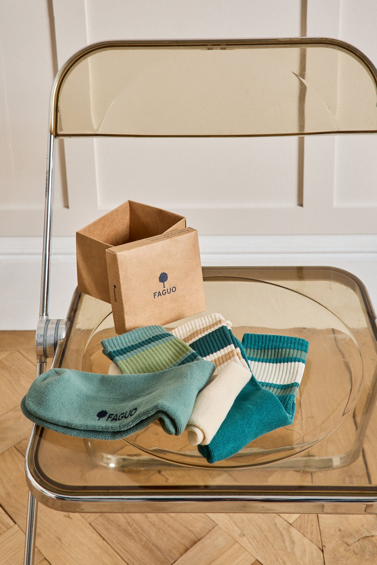 Mehrfarbige Socken für Erwachsene - Faguo-Kollektion